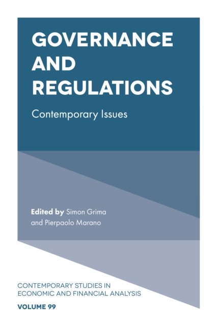 Governance and Regulations, Simon Grima, Pierpaolo Marano