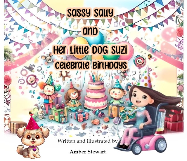 Sassy Sally and Her Little Dog Suzi Celebrate Birthdays, Stewart Amber