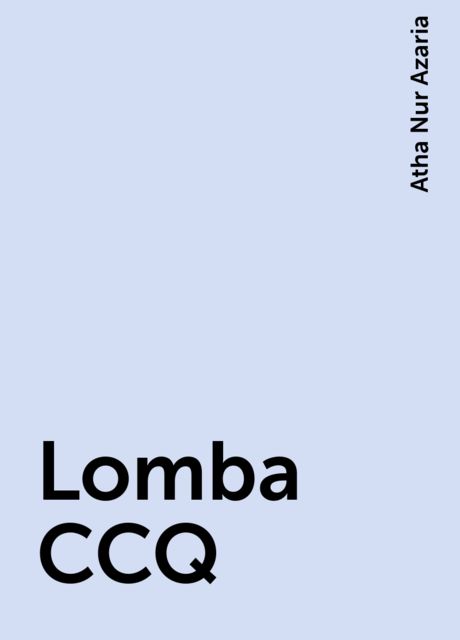 Lomba CCQ, Atha Nur Azaria
