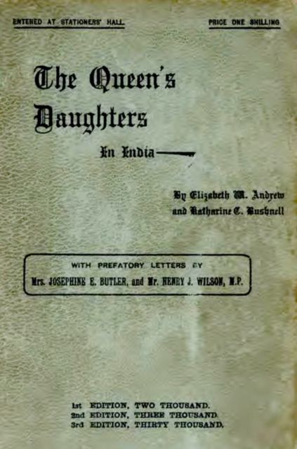 The Queen's Daughters in India, Elizabeth W. Andrew