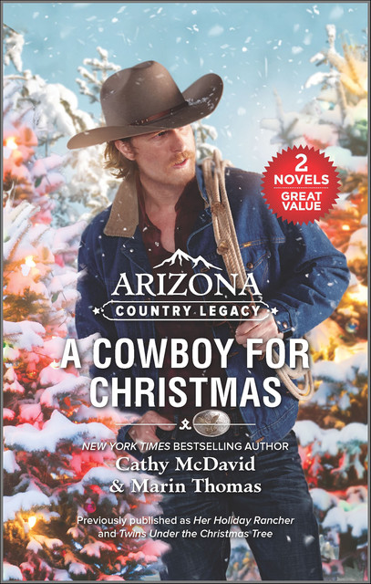 A Cowboy for Christmas, Marin Thomas, Cathy McDavid