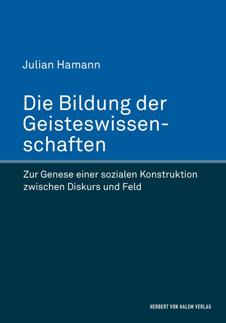 Die Bildung der Geisteswissenschaften, Julian Hamann