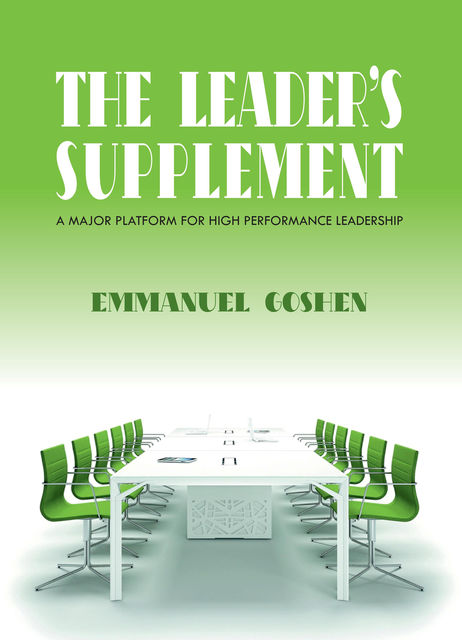 The leader's supplement, Emmanuel Goshen