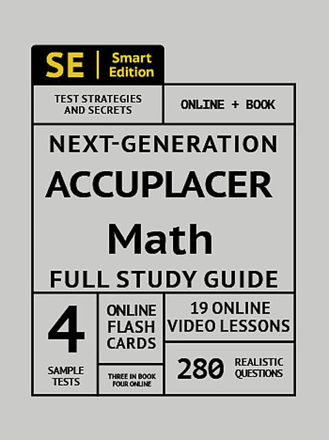 ACCUPLACER Math Full Study Guide, Smart Edition