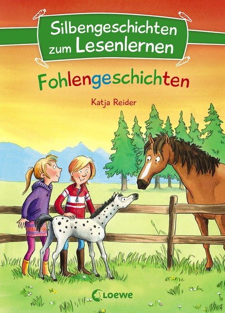 Silbengeschichten zum Lesenlernen – Fohlengeschichten, Katja Reider