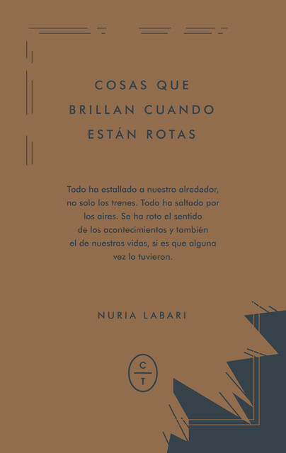 Cosas que brillan cuando están rotas, Nuria Labari