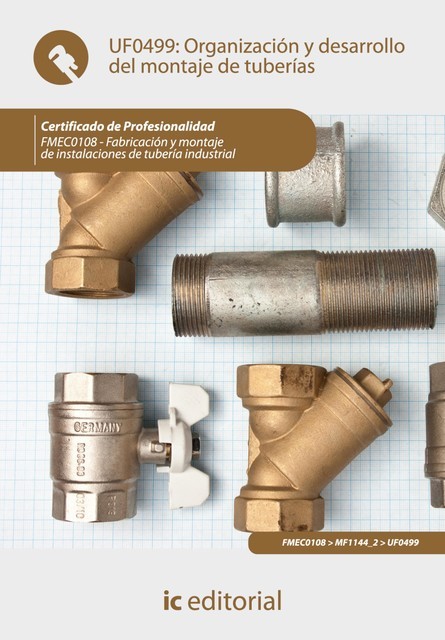 Organización y desarrollo del montaje de tuberías. FMEC0108, Carmen Lago Lago