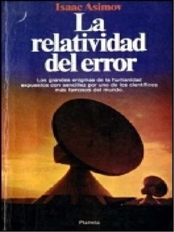 La Relatividad Del Error, Isaac Asimov