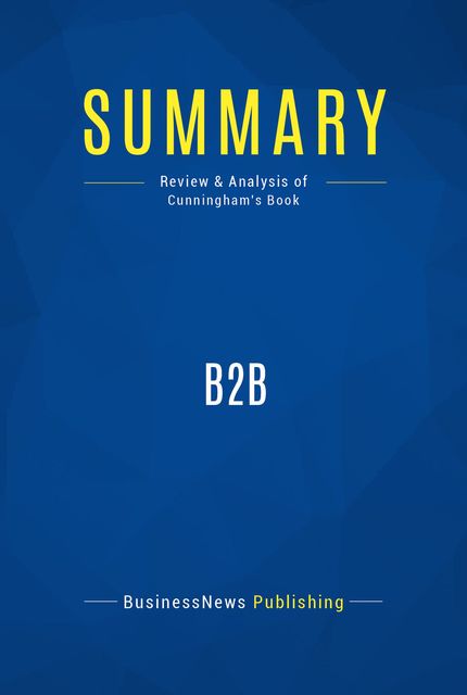 Summary: B2B  Michael Cunningham, Must Read Summaries