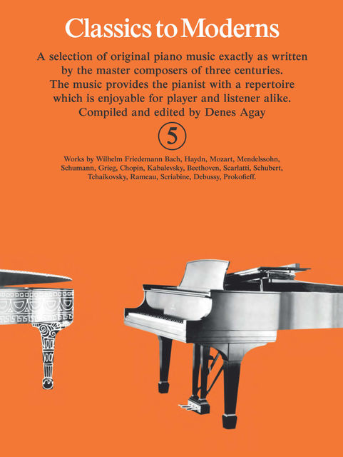 Classics To Moderns: Book 5, Yorktown Music Press