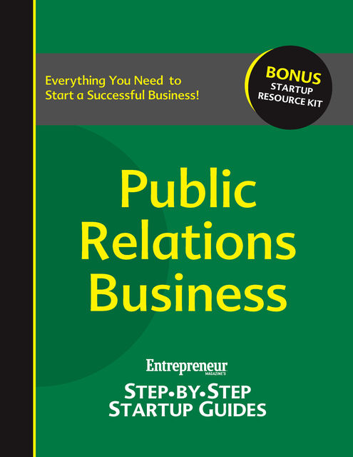 Public Relations Business, Entrepreneur Press, Jacquelyn Lynn