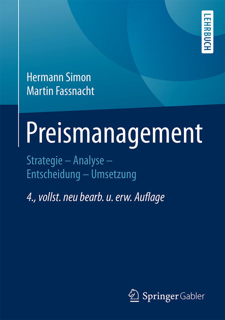 Preismanagement, Hermann Simon, Martin Fassnacht
