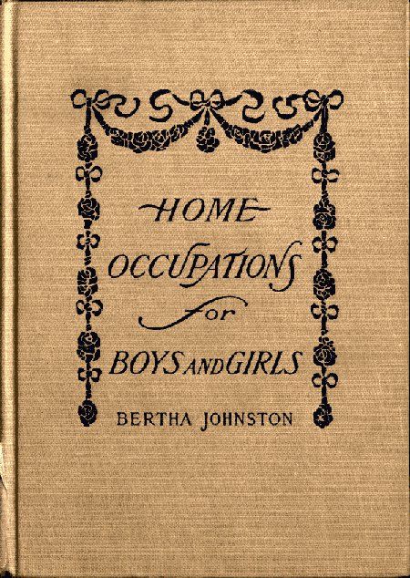 Home Occupations for Boys and Girls, Johnston