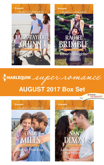 Harlequin Superromance August 2017 Box Set, Cindy Miles, Nan Dixon, Rachel Brimble, Tara Taylor Quinn