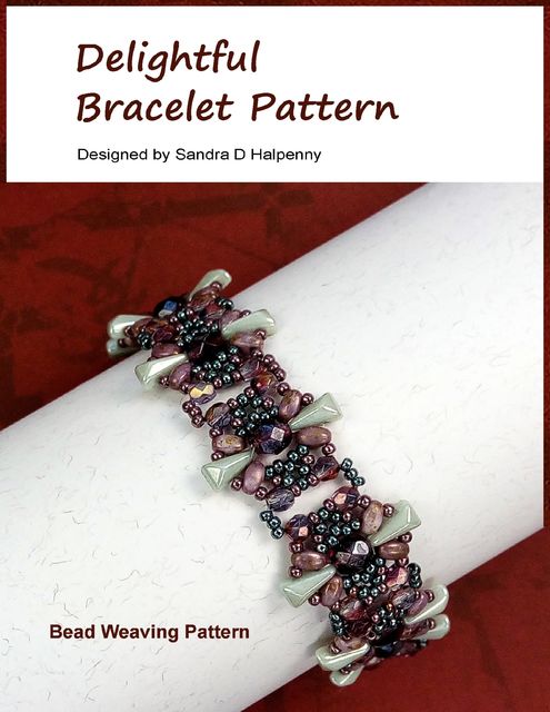 Delightful Bracelet Pattern, Sandra D Halpenny