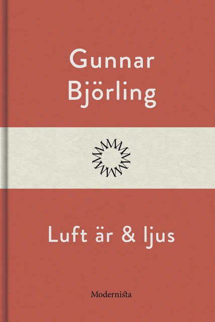 Luft är och ljus, Gunnar Björling