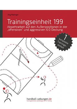 Abwehrarbeit auf den Außenpositionen in der „offensiven“ und aggressiven 6:0 Deckung (TE 199), Jörg Madinger