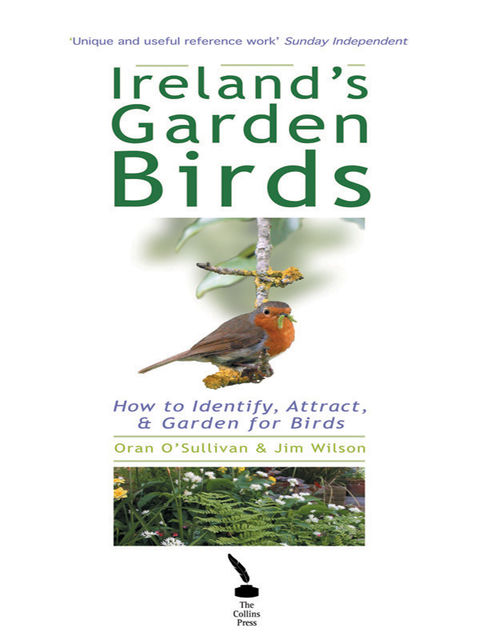 Ireland's Garden Birds – How to Attract, Identify and Garden for Birds, Jim Wilson, Oran O'Sullivan