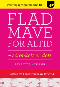 Flad mave for altid – træningsprogrammer, Birgitte Nymann