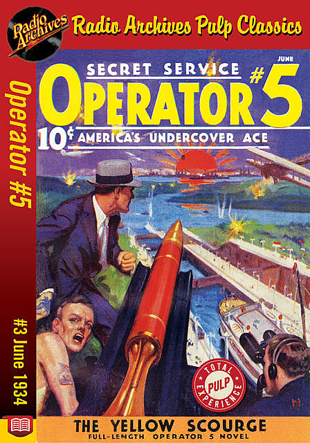 Operator #5 eBook #3 The Yellow Scourge, Curtis Steele