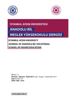ISTANBUL AYDIN UNIVERSITY JOURNAL OF ANADOLU BIL VOCATIONAL SCHOOL OF HIGHER EDUCATION, iBooks 2.6