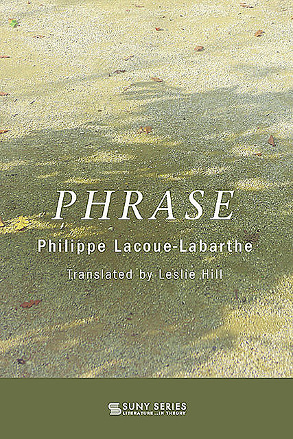 Phrase, Philippe Lacoue-Labarthe