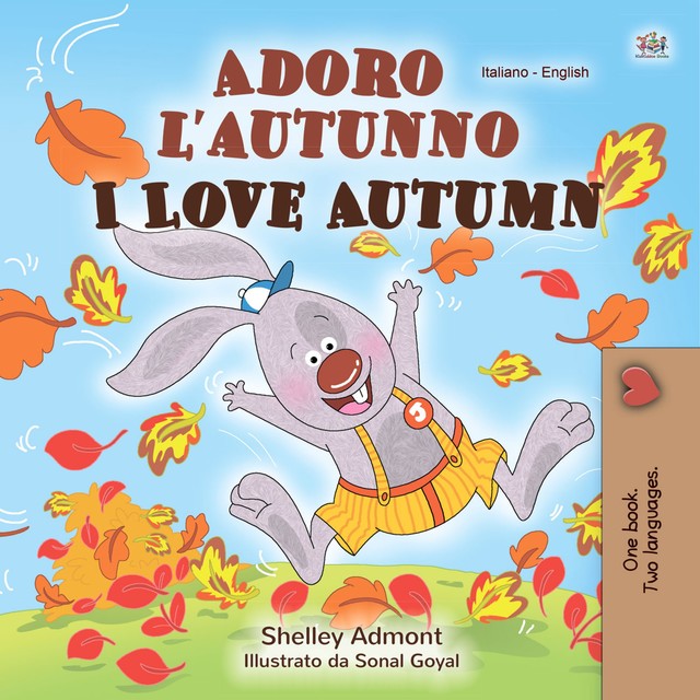 Adoro l’autunno I Love Autumn, KidKiddos Books, Shelley Admont