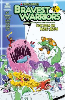 Bravest Warriors: Tales From The Holojohn #1, John Omohundro, Kat Leyh, Mad Rupert, Paul Allor, Ryan Ferrier
