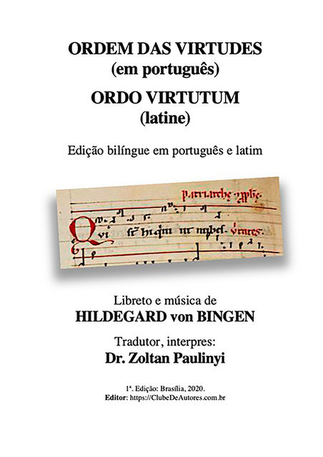 Ordem Das Virtudes (em Português), Ordo Virtutum (latine), Hildegard Von Bingen
