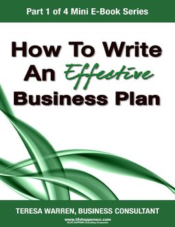 How to Write an Effective Business Plan, Business Consultant, Teresa Warren