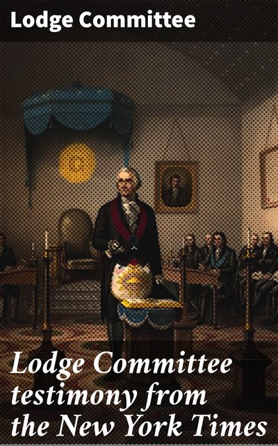 Lodge Committee testimony from the New York Times, Lodge Committee
