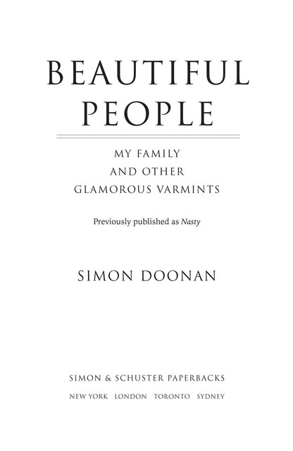 Beautiful People, Simon Doonan