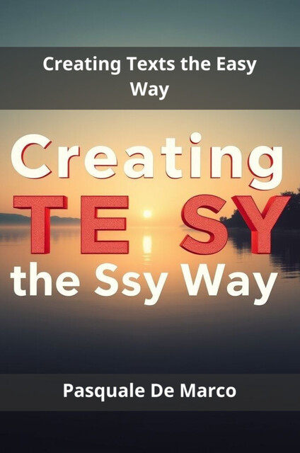 Creating Texts the Easy Way, Pasquale De Marco