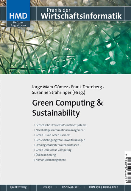Green Computing & Sustainability, Jorge Marx Gómez