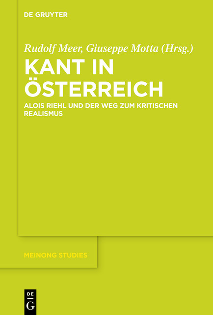 Kant in Österreich, Giuseppe Motta, Rudolf Meer