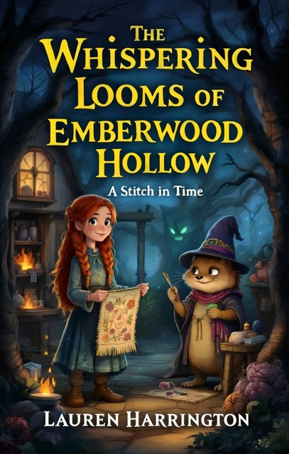 The Whispering Looms of Emberwood Hollow, Lauren Harrington