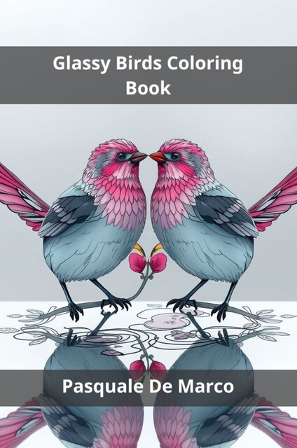Glassy Birds Coloring Book, Pasquale De Marco