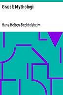 Græsk Mythologi, Hans Holten-Bechtolsheim