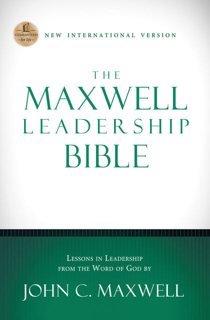 NIV, The Maxwell Leadership Bible, eBook, HarperCollins Christian Publishing