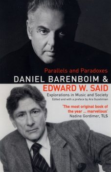 Parallels & Paradoxes, Edward Said, Daniel Barenboim