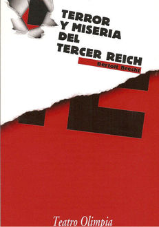 Terror Y Miseria Del Tercer Reich, Bertolt Brecht