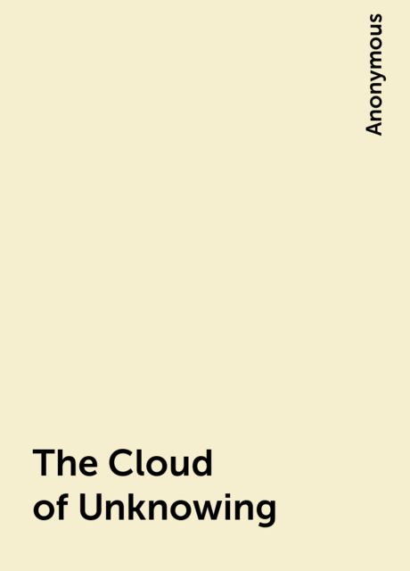 The Cloud of Unknowing, 