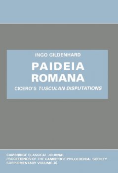 Paideia Romana, Ingo Gildenhard