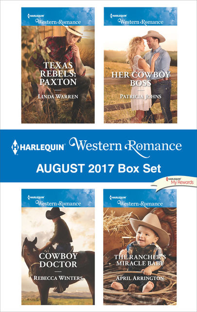 Harlequin Western Romance August 2017 Box Set, Rebecca Winters, April Arrington, Linda Warren, Patricia Johns