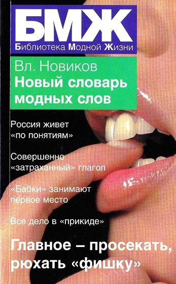 Новый словарь модных слов, Владимир Новиков