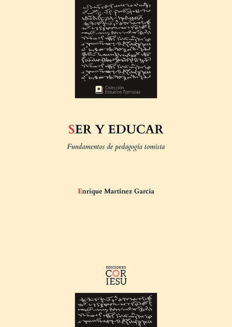 Ser y educar, Enrique Garcia