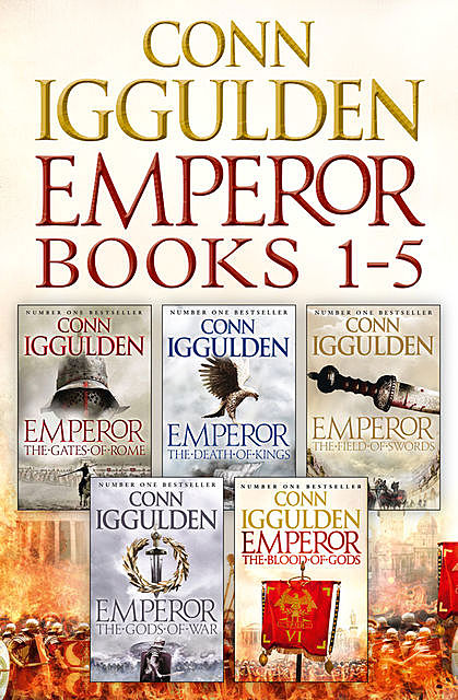 The Emperor Series Books 1-5, Conn Iggulden