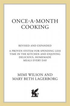 Once-a-Month Cooking, Mary Beth Lagerborg, Mimi Wilson