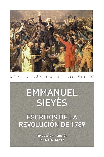 Escritos de la revolución de 1789, Emannuel Sieyès