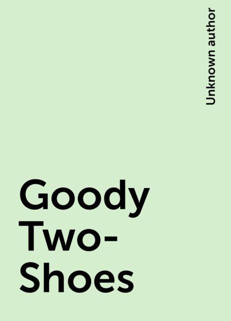 Goody Two-Shoes, 